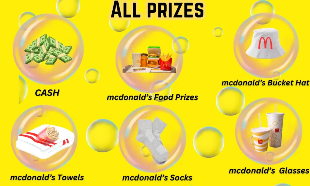 mcdonalds all prizes